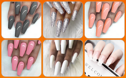 Kit Complet Poly Gel Ongles ROSALIND – 15ML – Nail Art Professionnel