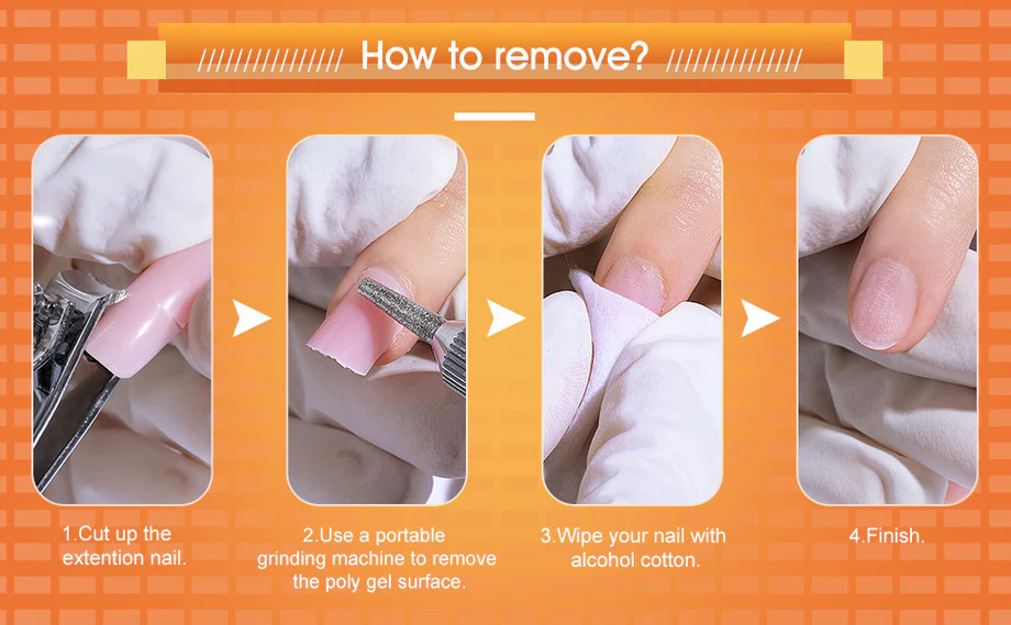 Kit Complet Poly Gel Ongles ROSALIND – 15ML – Nail Art Professionnel