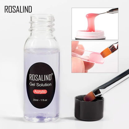 Kit Complet Poly Gel Ongles ROSALIND – 15ML – Nail Art Professionnel